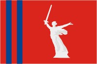 Флаг Волгоградской области 